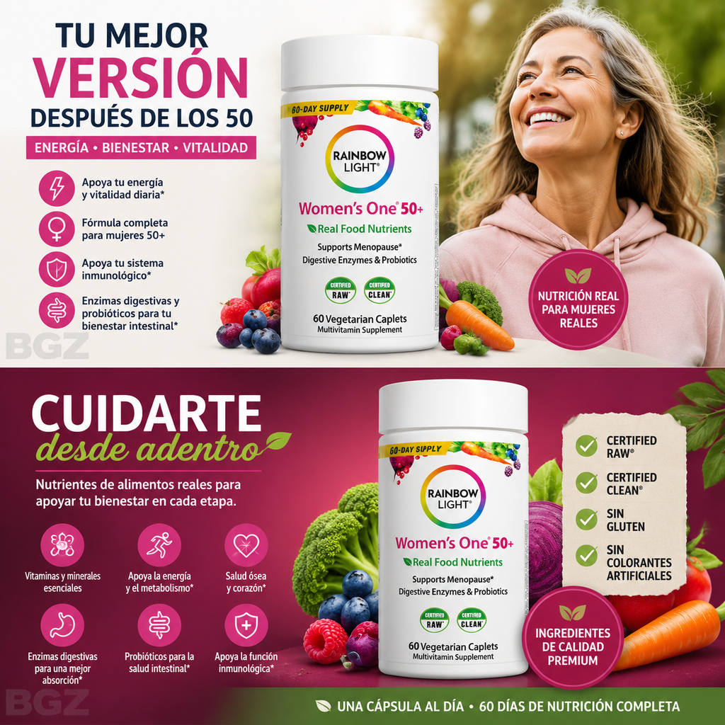 RAINBOW LIGHT WOMEN’S ONE 50+