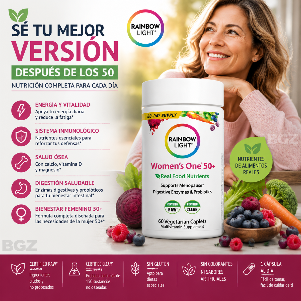 RAINBOW LIGHT WOMEN’S ONE 50+