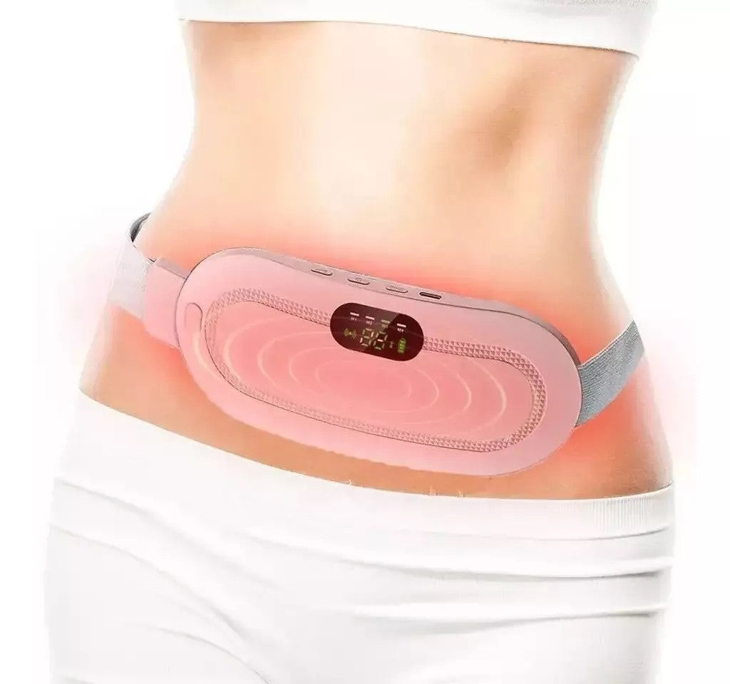 Cinturón Masajeador con Calor para Cólicos Menstruales