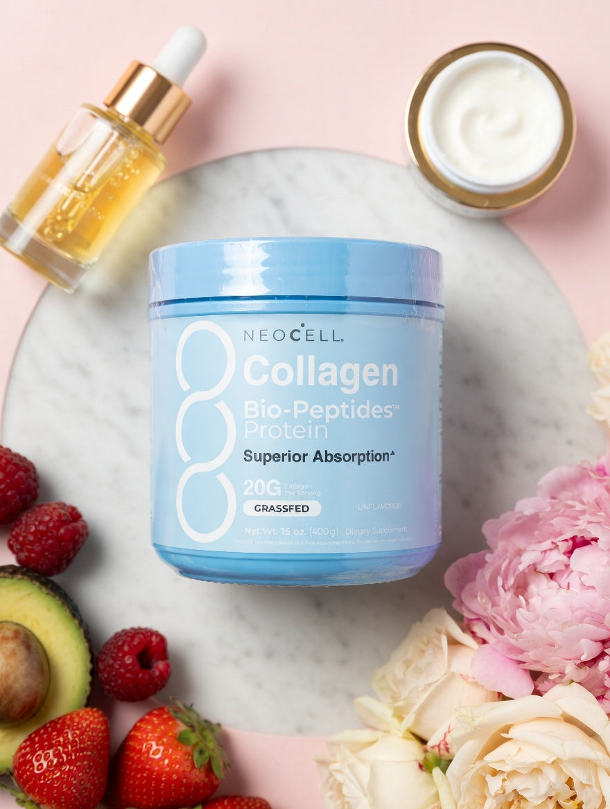 Neocell Collagen Bio-Peptides™ Protein con 20 g de colágeno hidrolizado de alta absorción