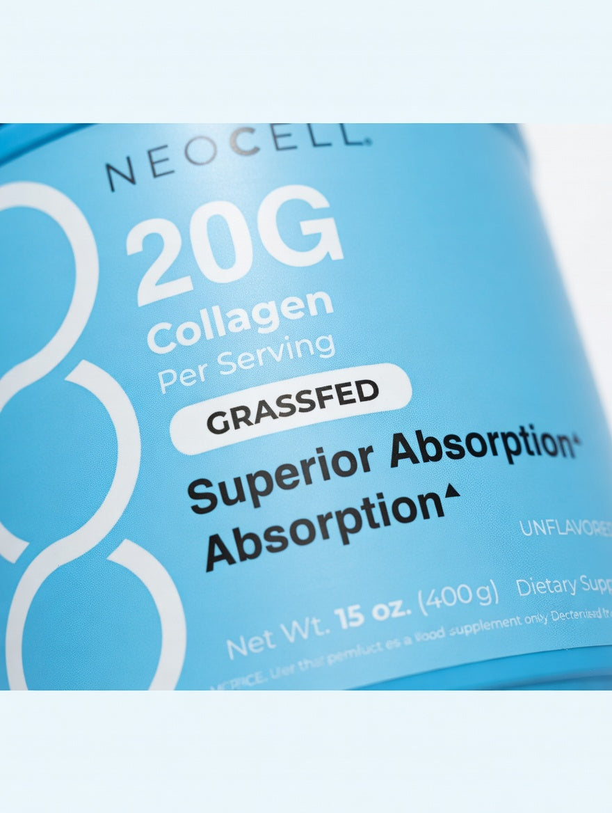 Neocell Collagen Bio-Peptides™ Protein con 20 g de colágeno hidrolizado de alta absorción