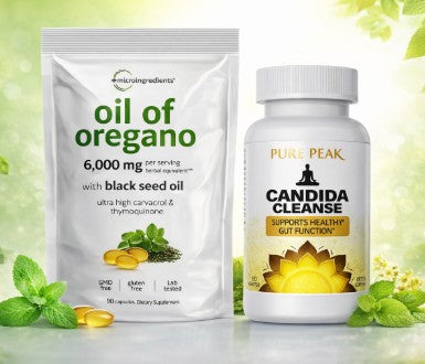Combo Oil Oregano + Candida Cleanse
