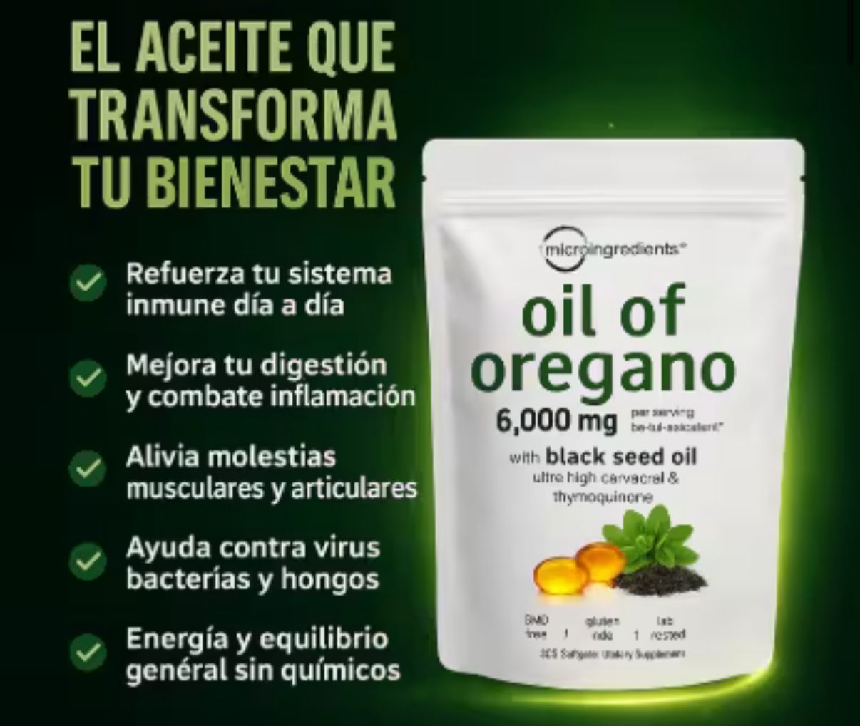 Combo Oil Oregano + Candida Cleanse