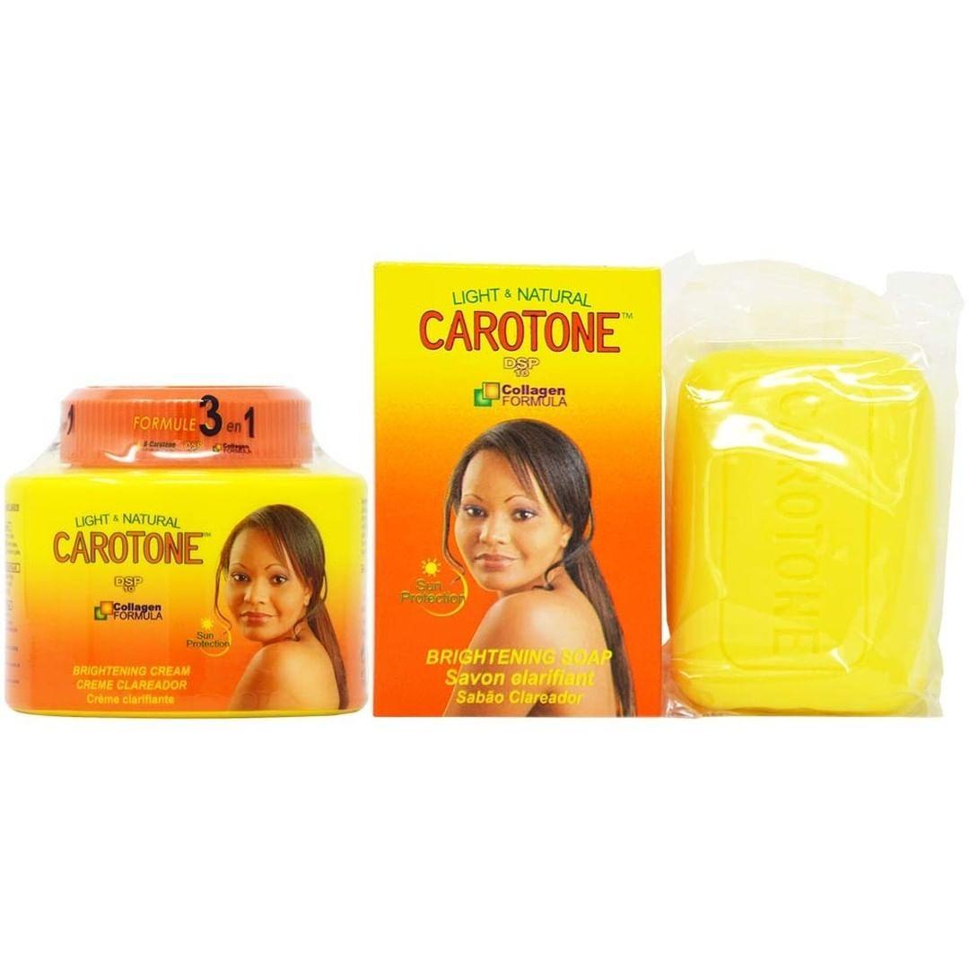 Super oferta Carotone crema 300ML y Jabon 190ml