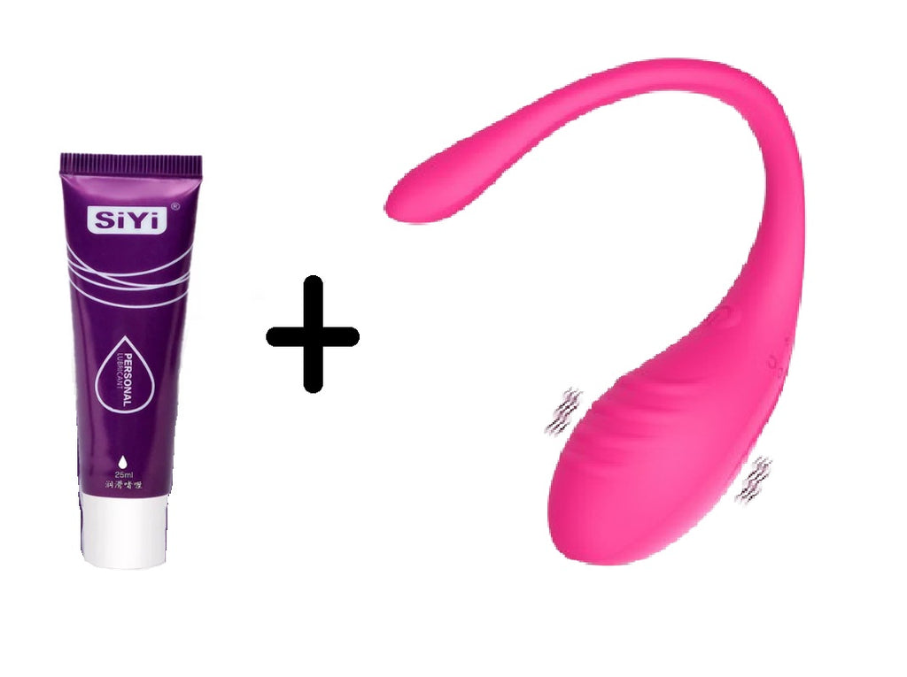 Combo Consolador Vibrador + Lubricante SIYI