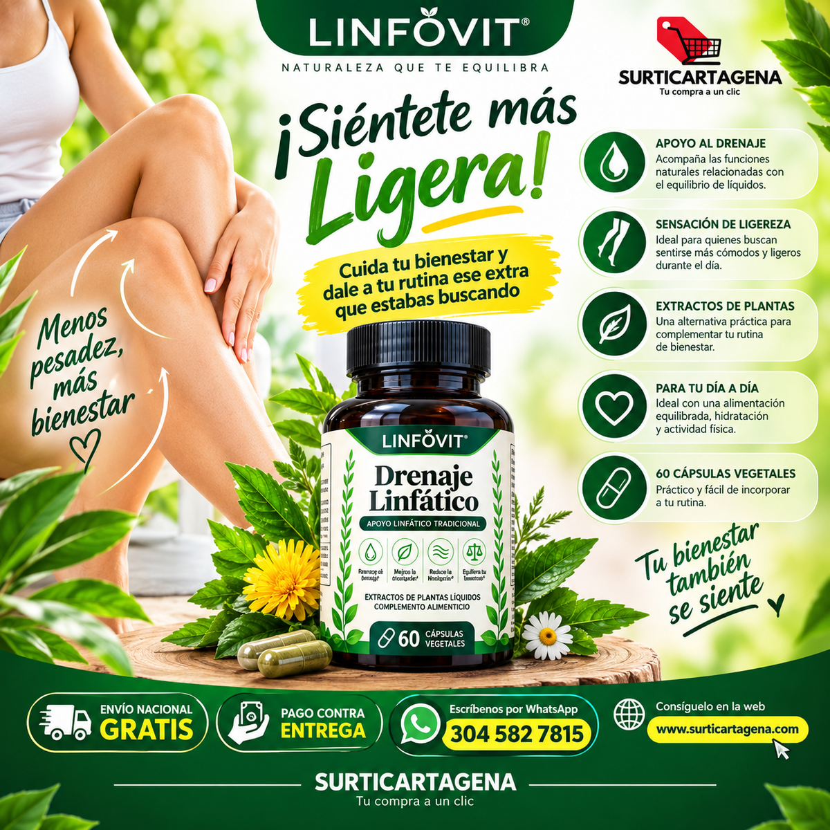 LINFÖVIT® DRENAJE LINFÁTICO