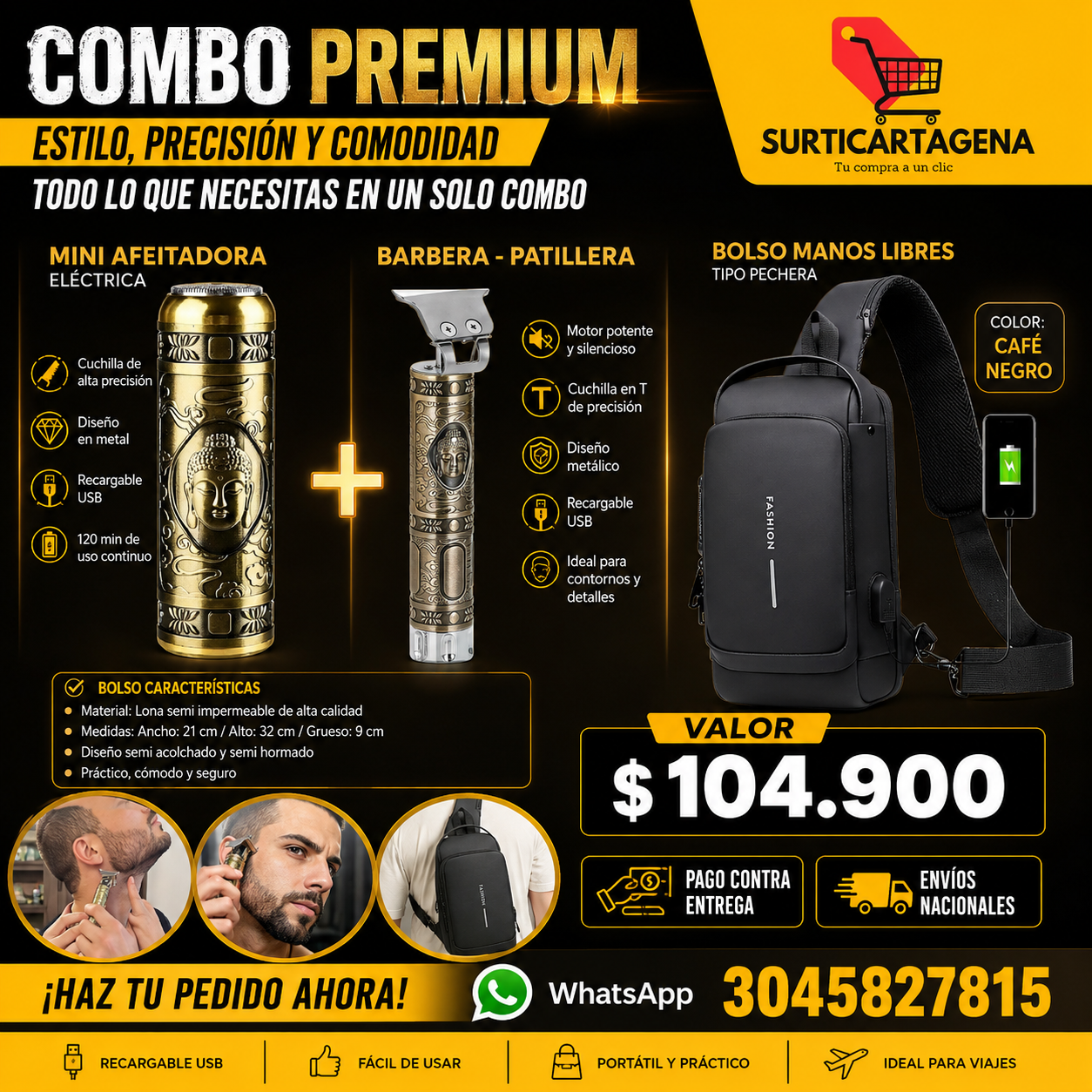Combo Especial para Caballero