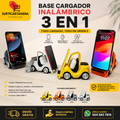 Base Cargador Inalámbrico 3 EN 1