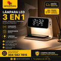 Lampara LED 3 en 1