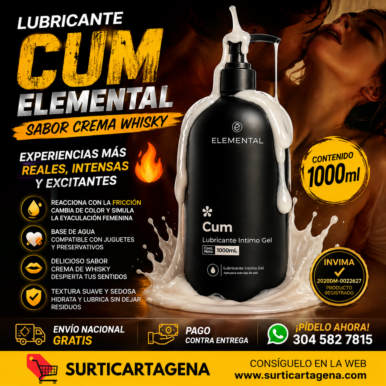 Lubricante CUM Elemental Premium 1000 mL