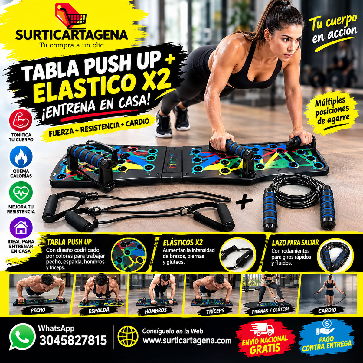 COMBO DEPORTIVO 3 EN 1
