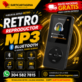 Reproductor MP3 Retro Bluetooth