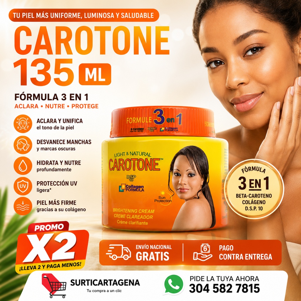 CAROTONE 135ML PROMO X2
