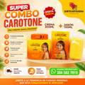 Super oferta Carotone crema 300ML y Jabon 190ml