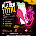 Combo Juguete Vibrador Inalámbrico + Anillo Vibrador