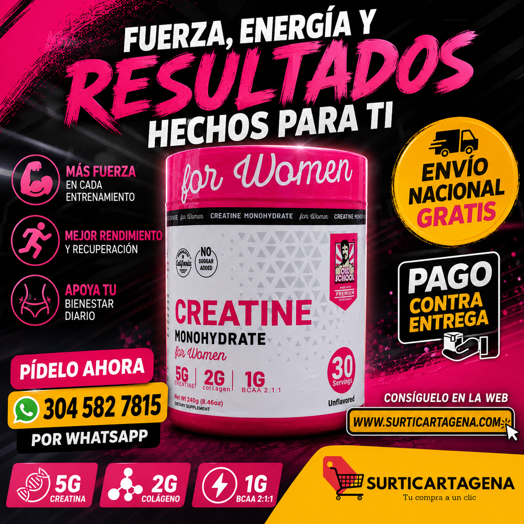 Creatine Monohydrate for Women