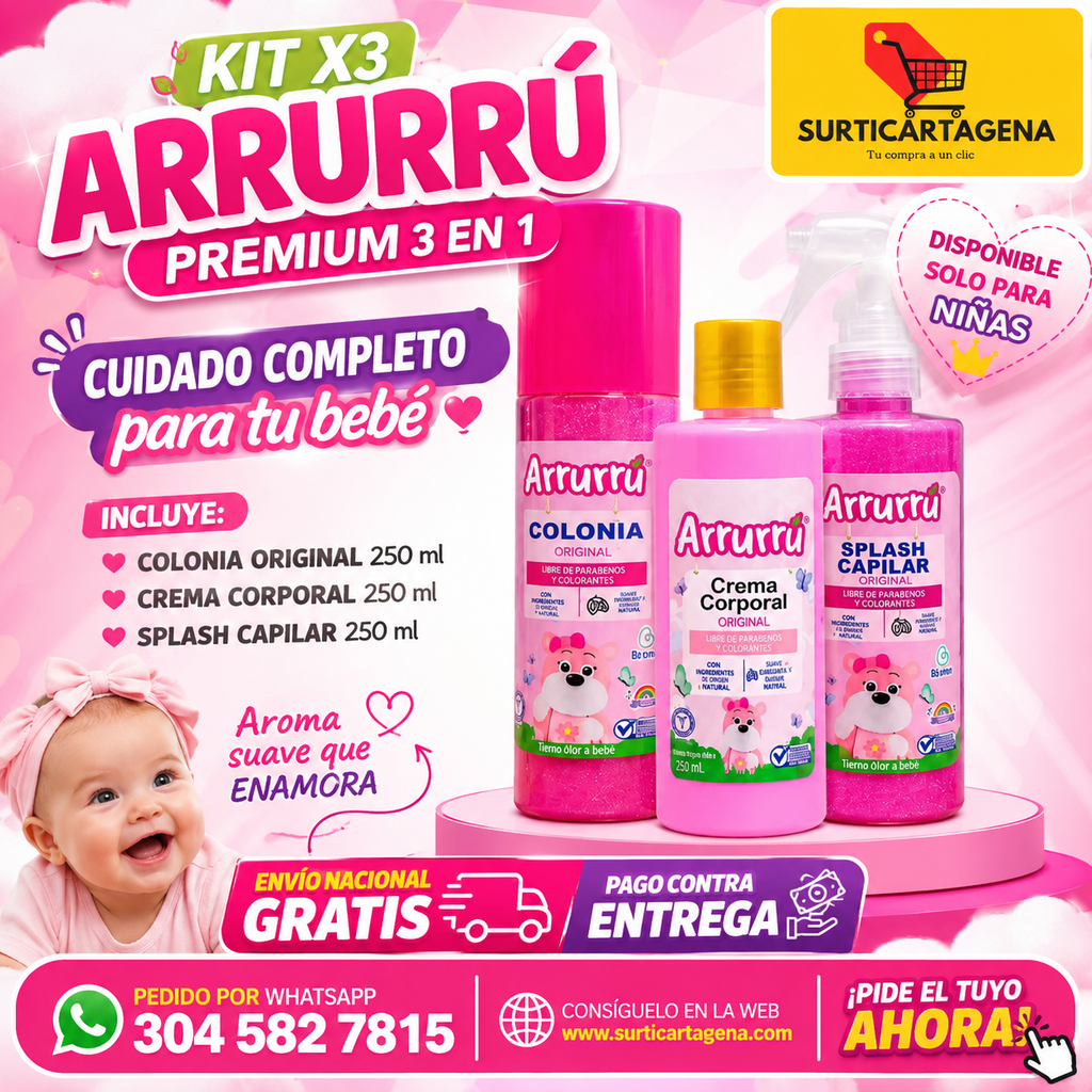 Kit X3 Arrurrú Premium