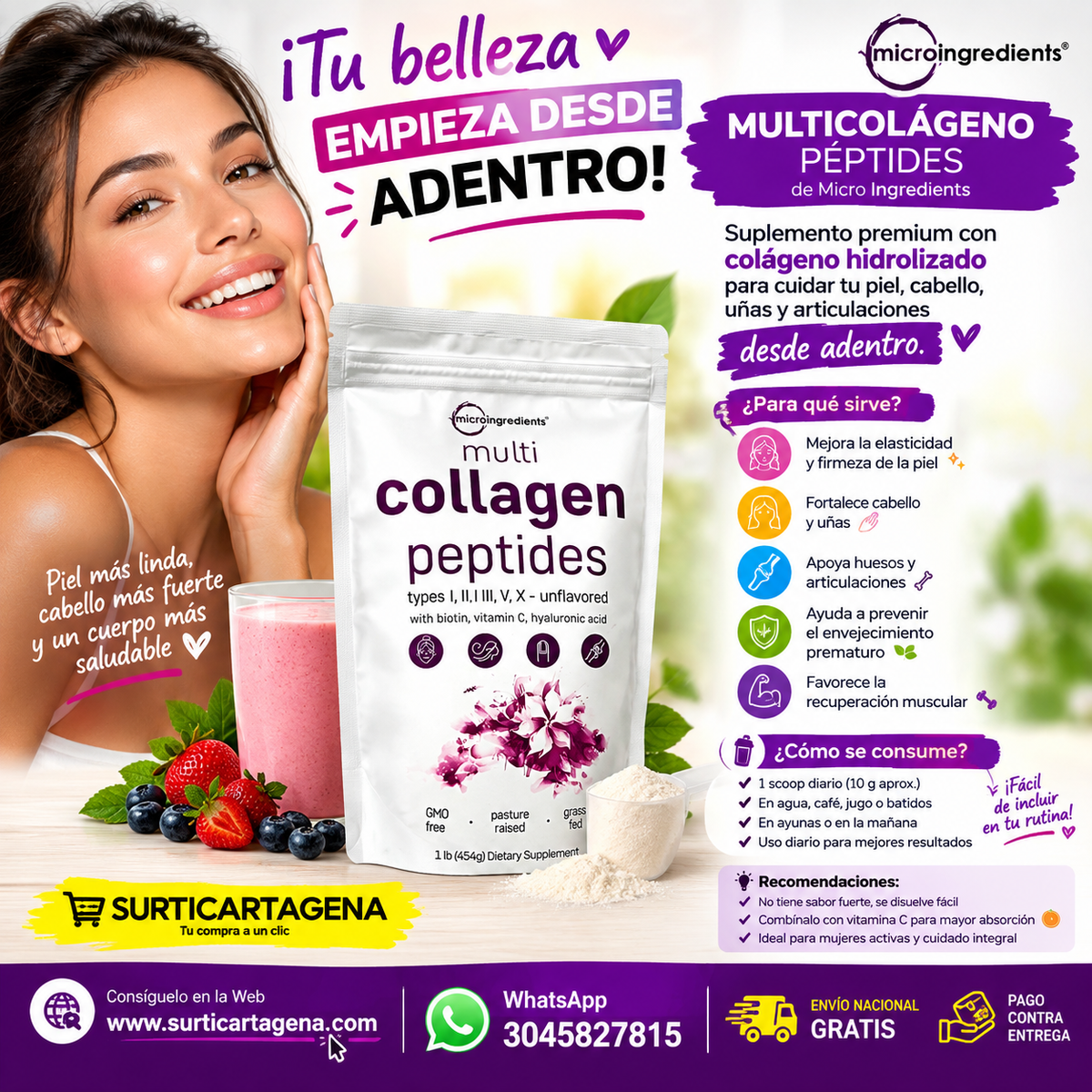 MULTICOLÁGENO PÉPTIDES