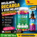 MAXCALM Gomitas + CALM Magnesium Supplement
