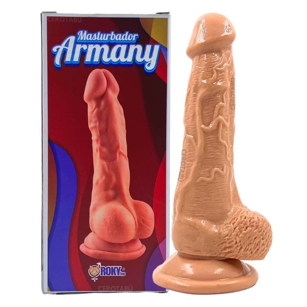 Dildo Realista en Silicona Biomédica