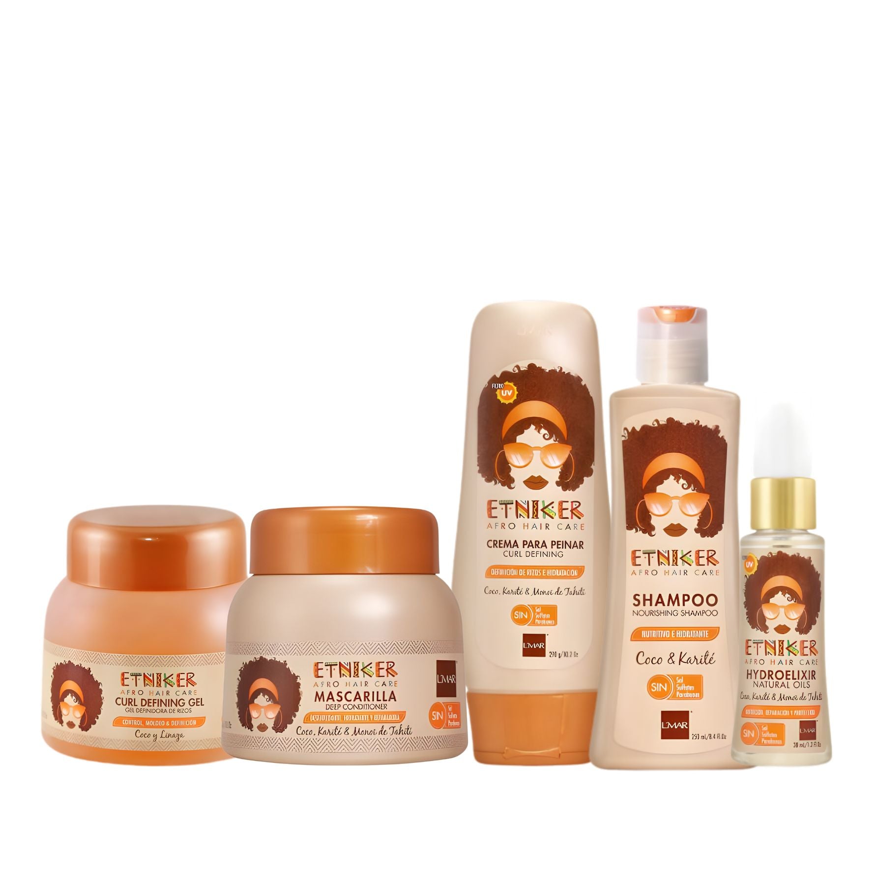 Kit Rizos ETNIKER – 5 Productos Esenciales