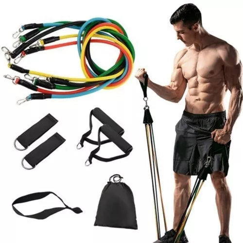 KIT DE BANDAS ELÁSTICAS TUBULARES – 11 PIEZAS