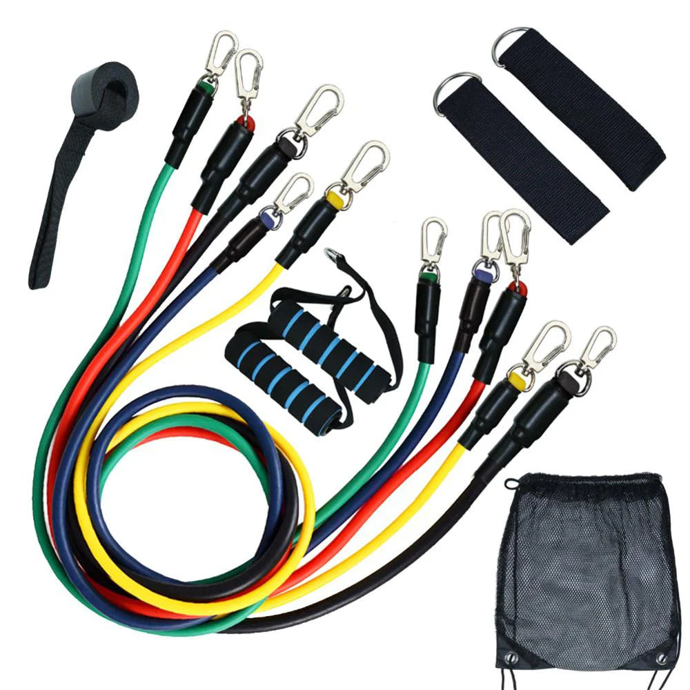 KIT DE BANDAS ELÁSTICAS TUBULARES – 11 PIEZAS