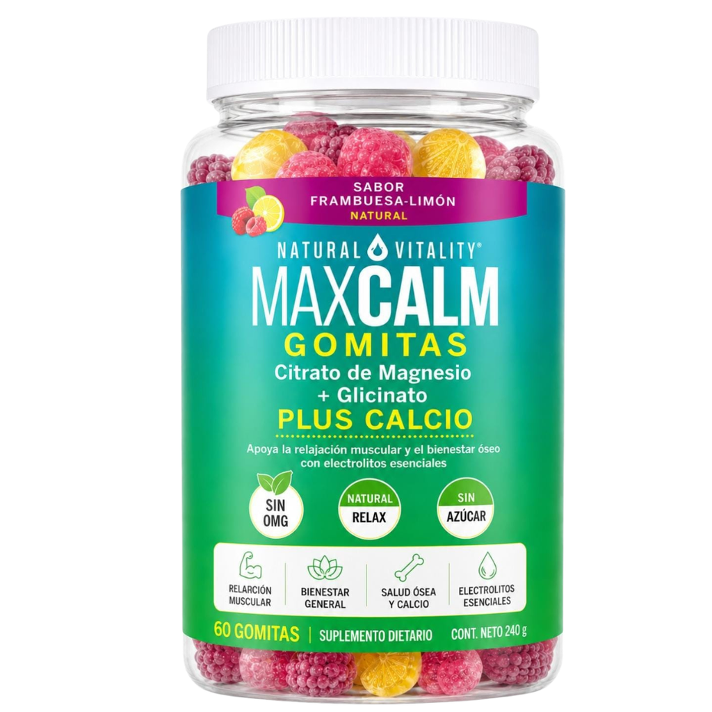 MAXCALM Gomitas + CALM Magnesium Supplement