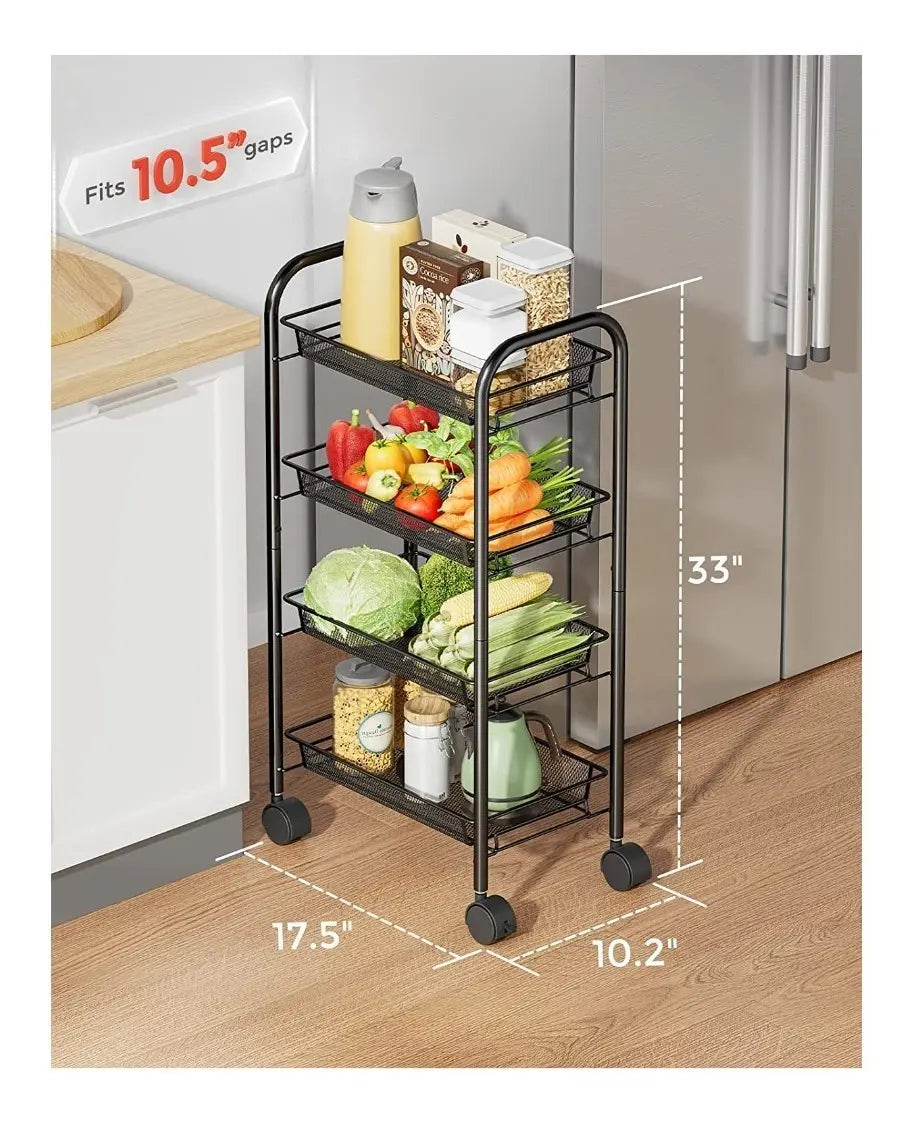 ORGANIZADOR MULTIUSOS METÁLICO – 4 NIVELES