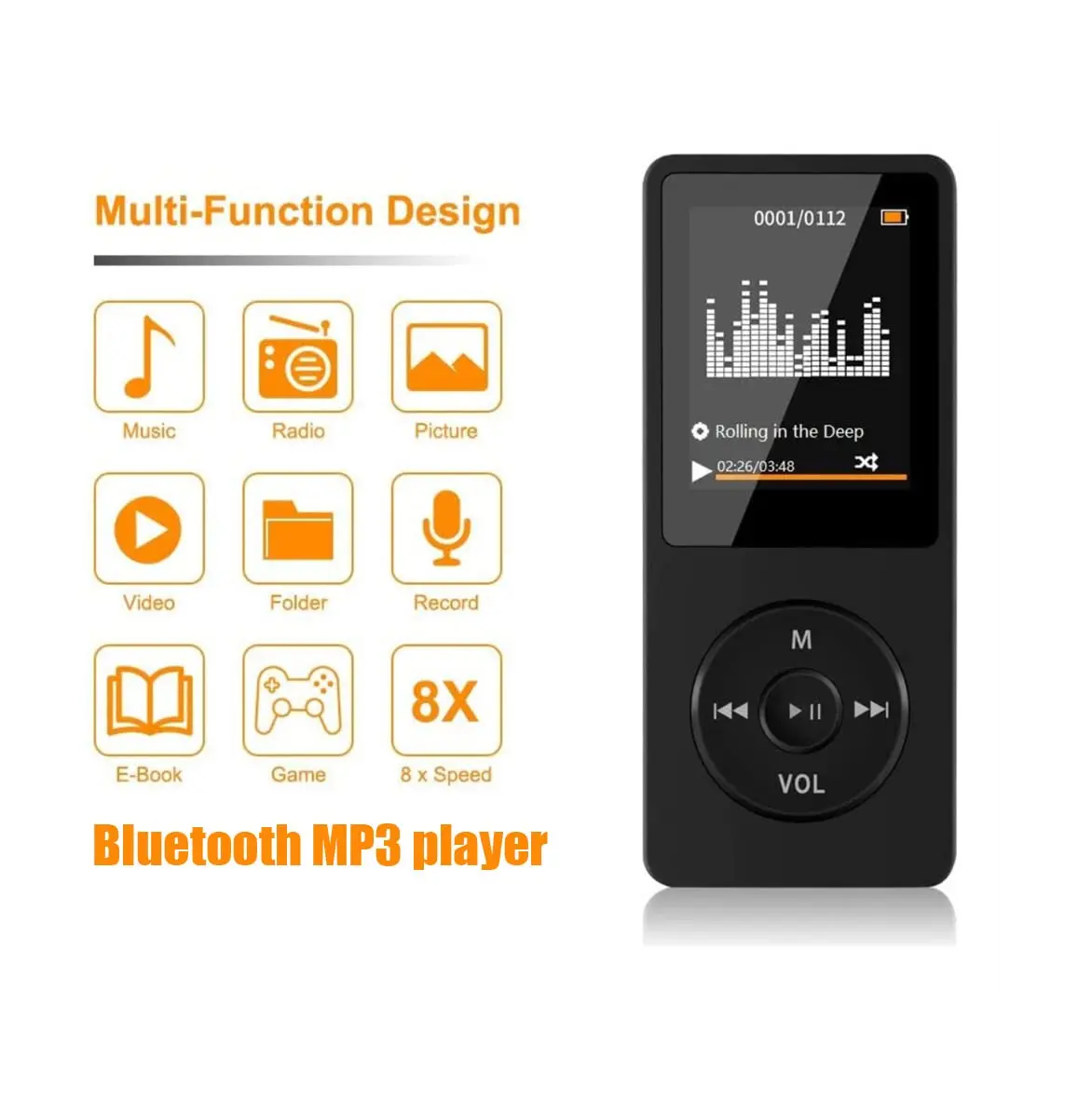 Reproductor MP3 Retro Bluetooth