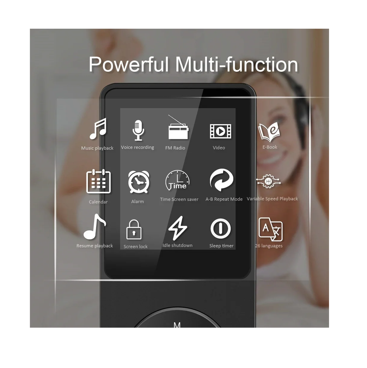 Reproductor MP3 Retro Bluetooth