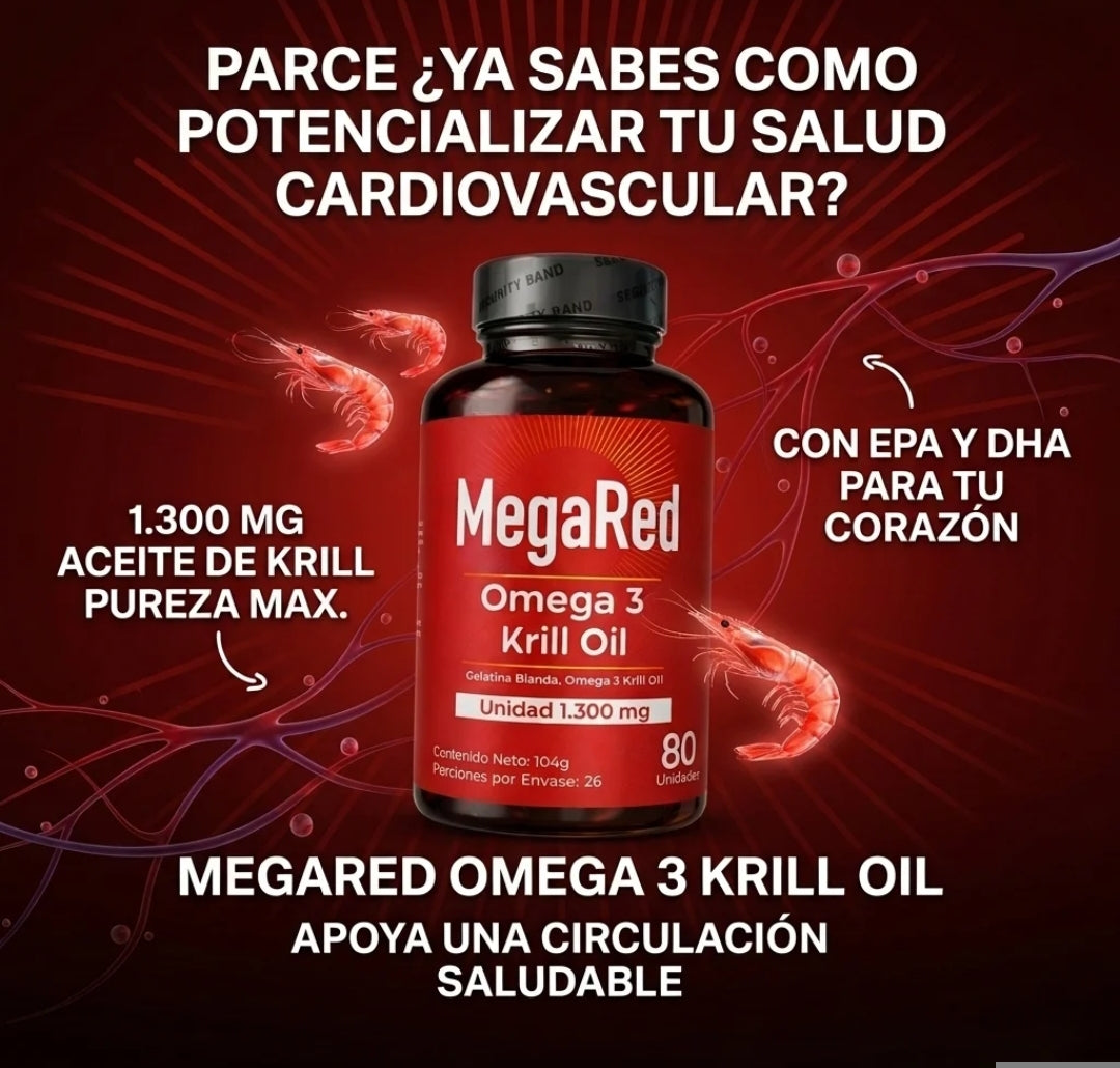 MegaRed Omega-3 Krill Oil 500 mg