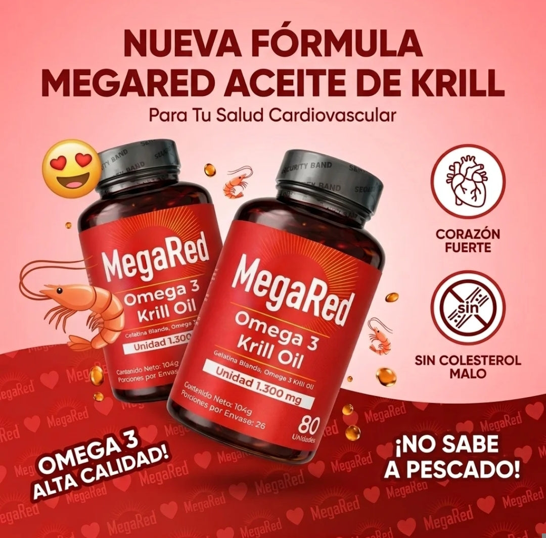 MegaRed Omega-3 Krill Oil 500 mg