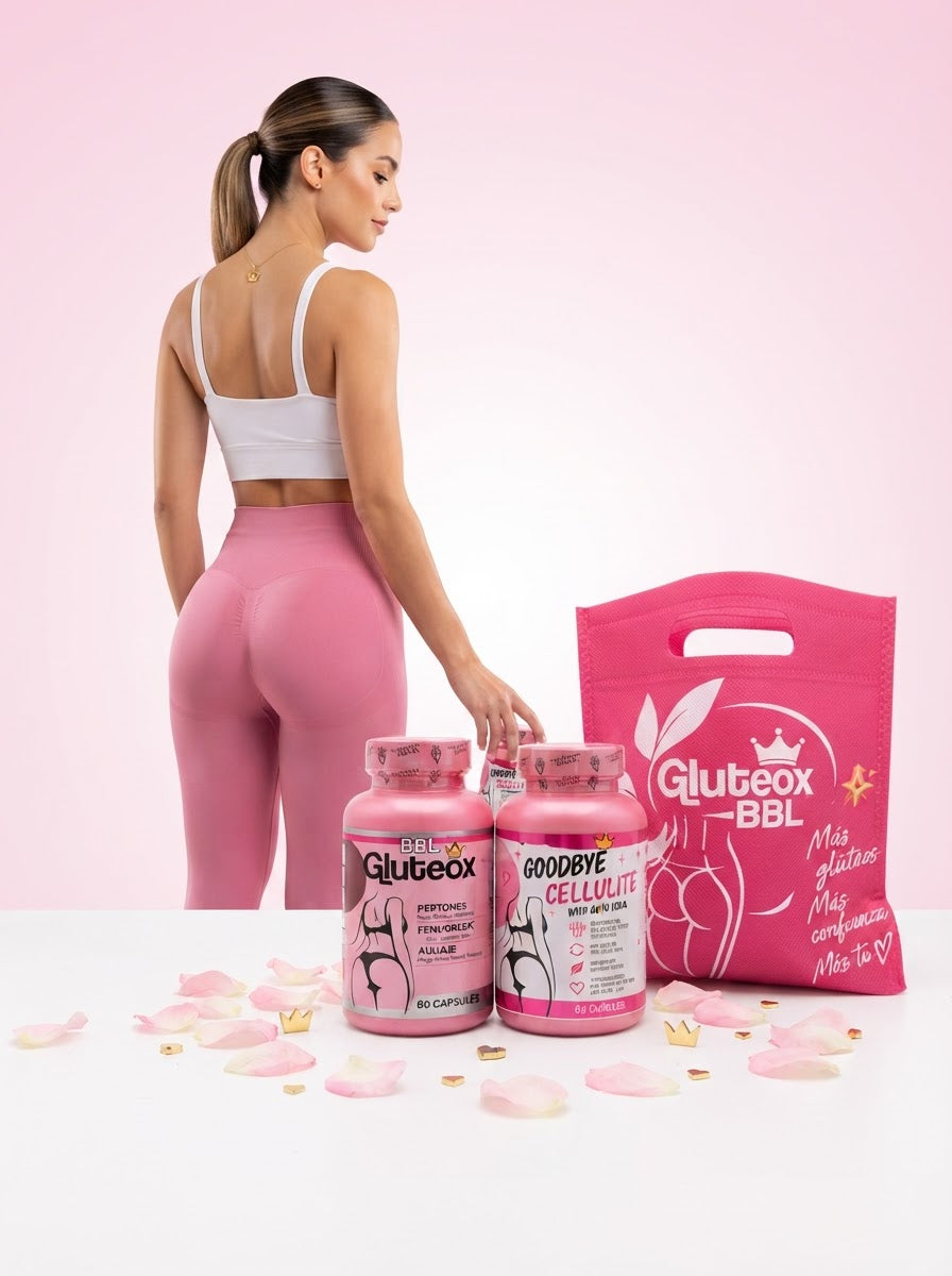 ¡KIT GLÚTEOX BBL + GOODBYE CELLULITE!