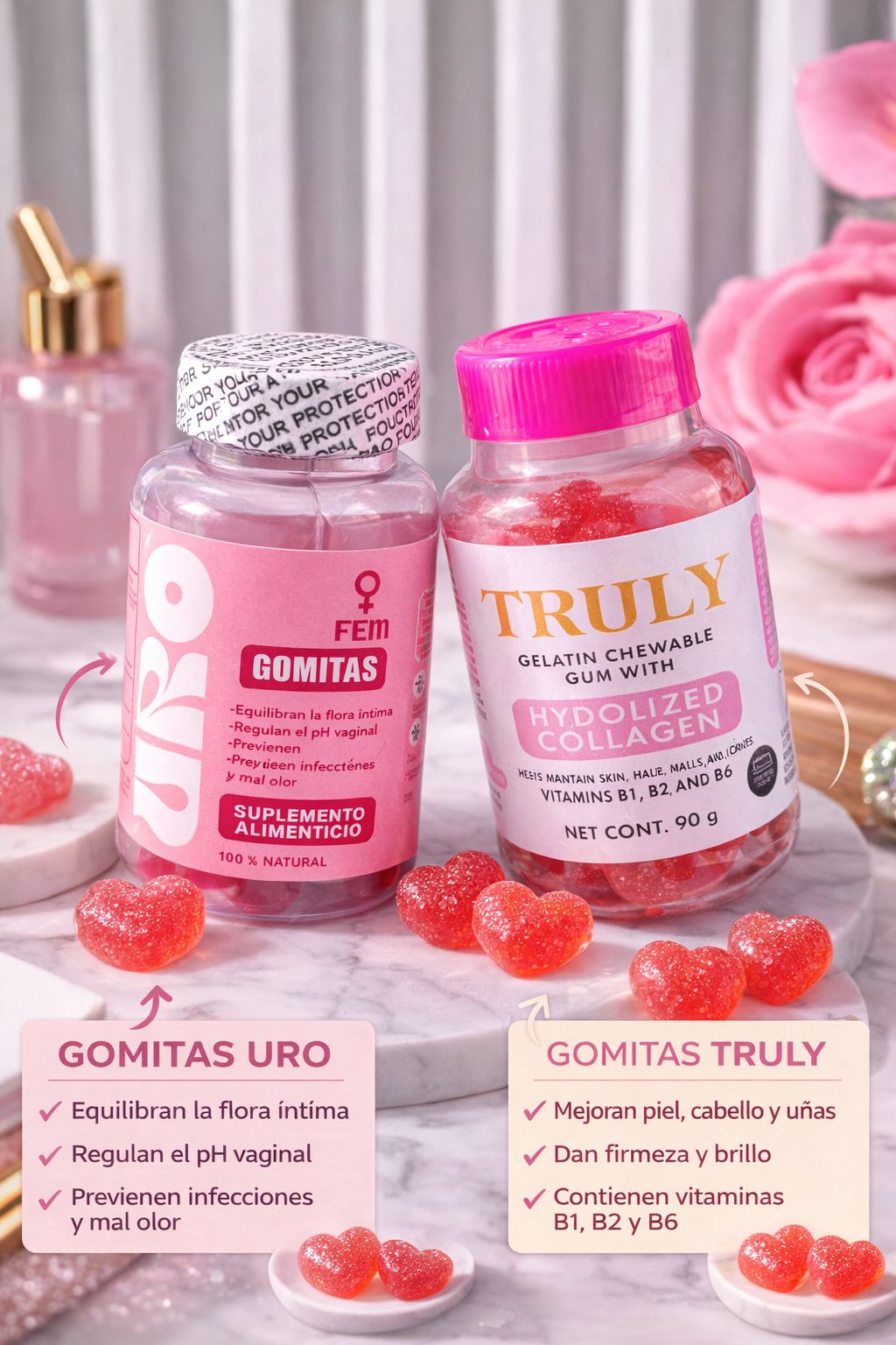 Duo de Gomitas URO + TRULY