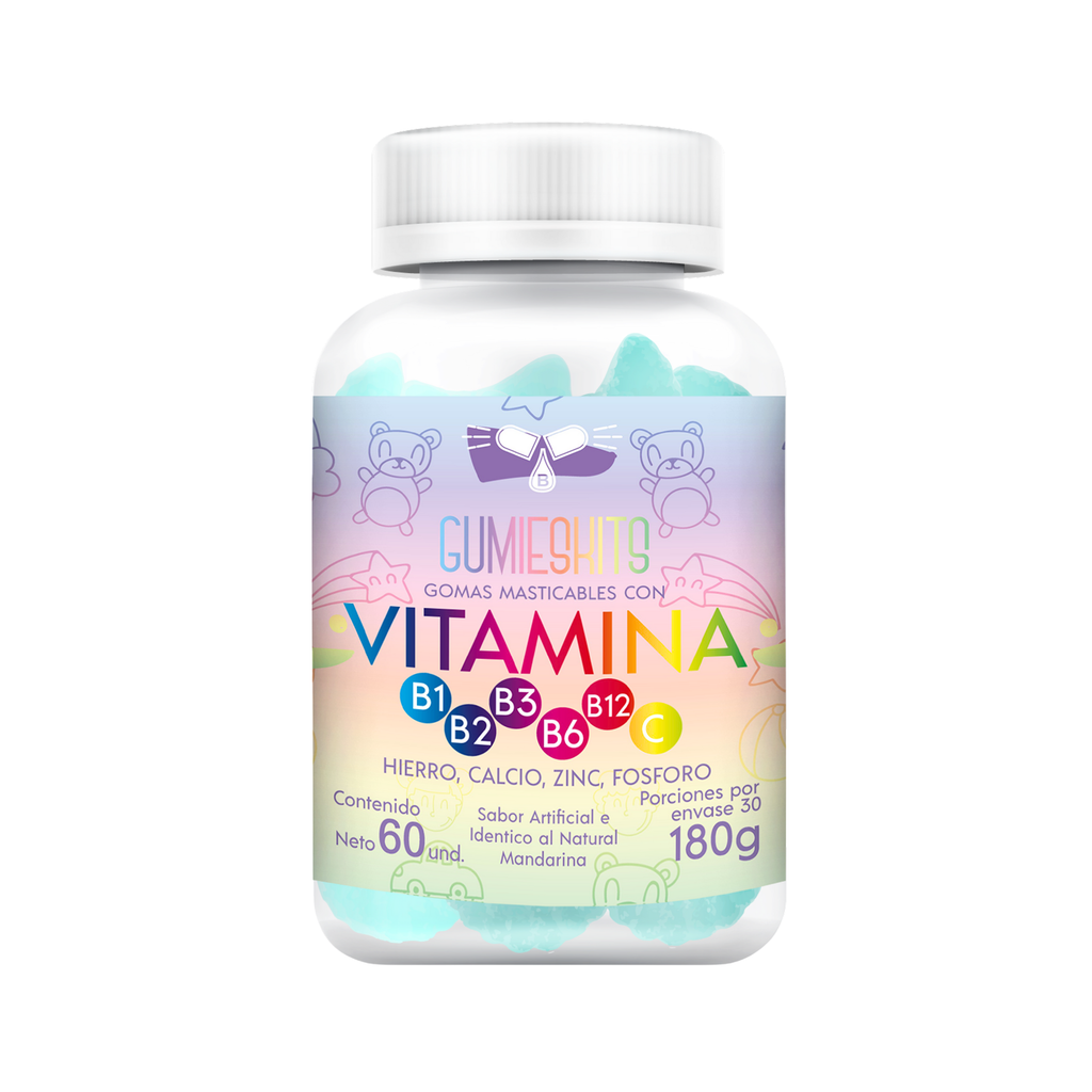 MULTIVITAMÍNICO EN GOMAS PARA NIÑOS – GUMIESHITOS