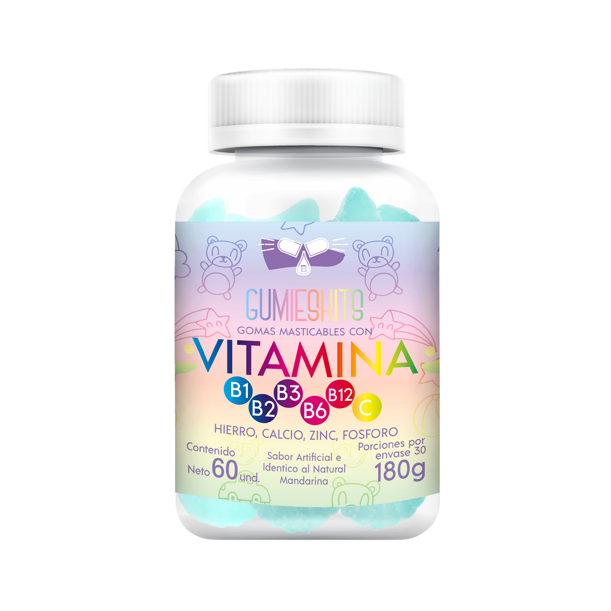 MULTIVITAMÍNICO EN GOMAS PARA NIÑOS – GUMIESHITOS