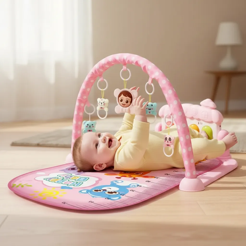 GIMNASIO PARA BEBÉS ROSA