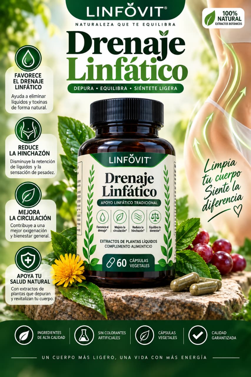 LINFÖVIT® DRENAJE LINFÁTICO