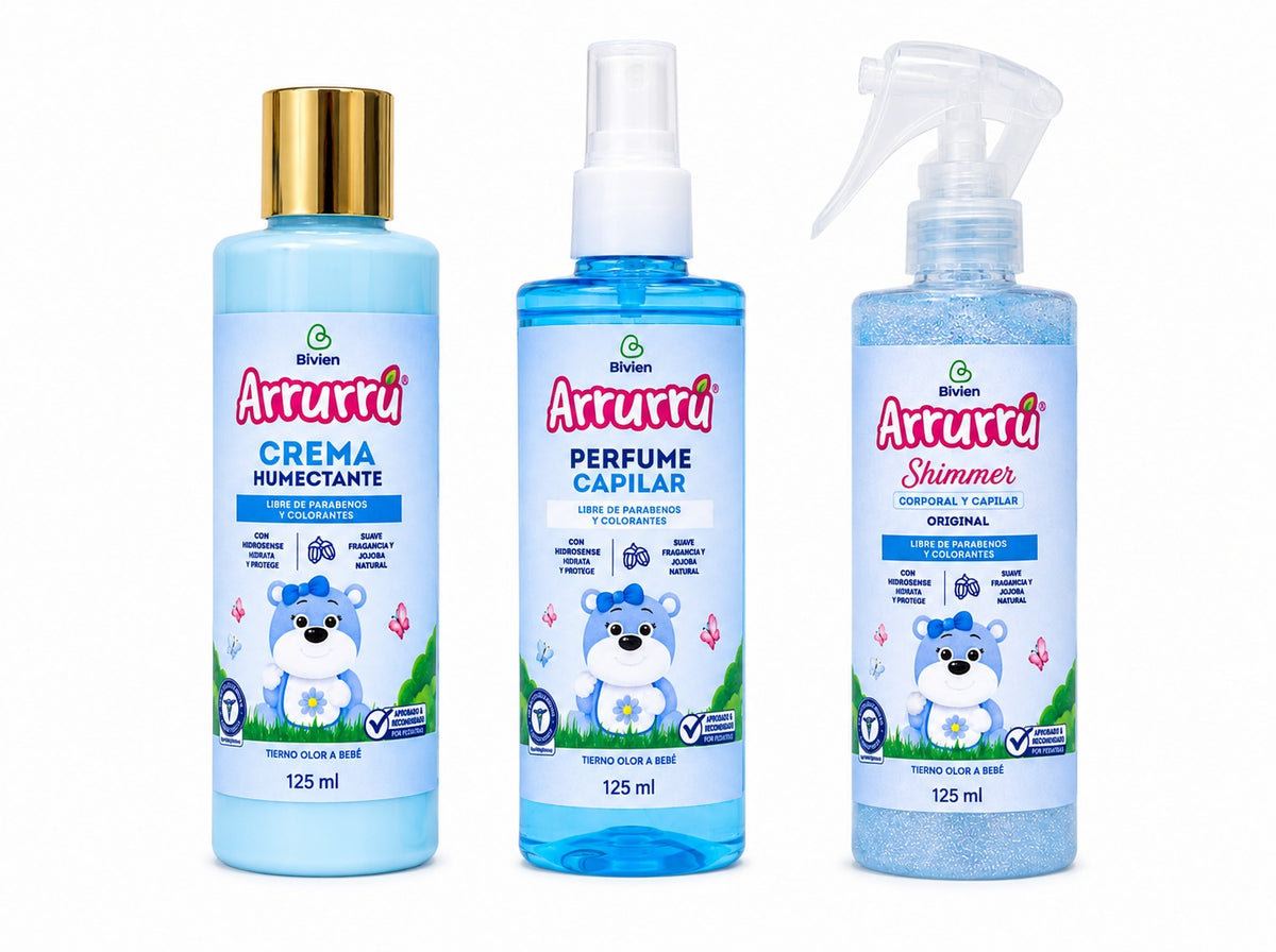 Kit Arrurrú Original en ROSADO o AZUL