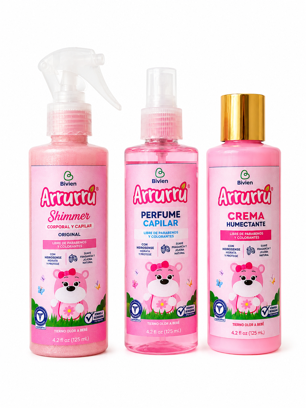 Kit Arrurrú Original en ROSADO o AZUL