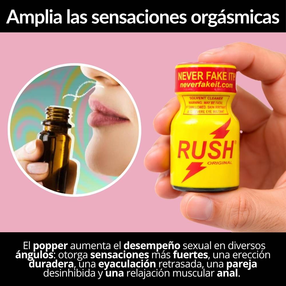 Dilatador Anal Estimulador Rush Original 10 ml