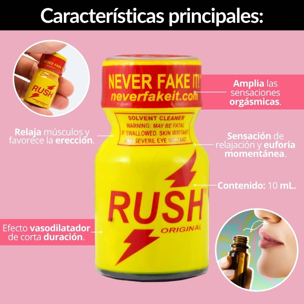 Dilatador Anal Estimulador Rush Original 10 ml